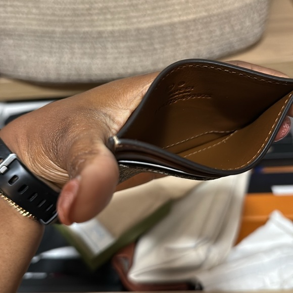 Gucci GG Supreme Calfskin Cardholder Card Case Wallet - Picture 7 of 8